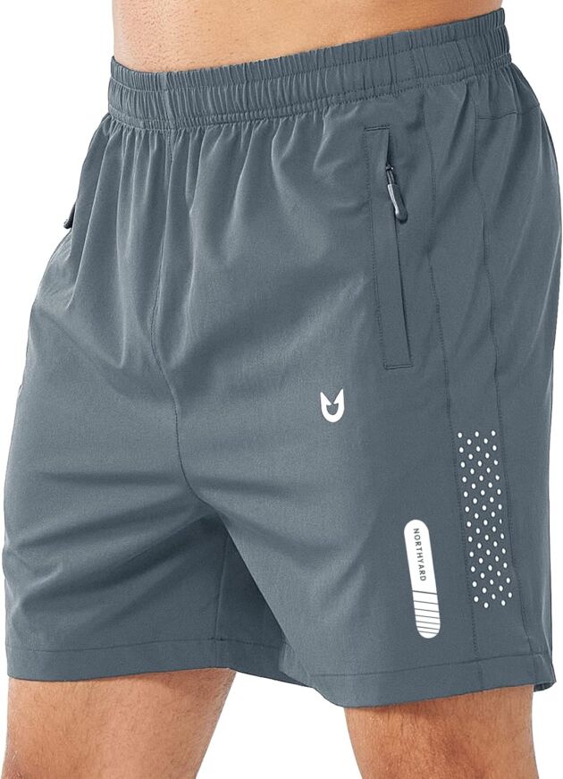 NORTHYARD Males's Athletic Working Shorts Health club Exercise Shorts 7"/ 9"/ 5" Fast Dry ...