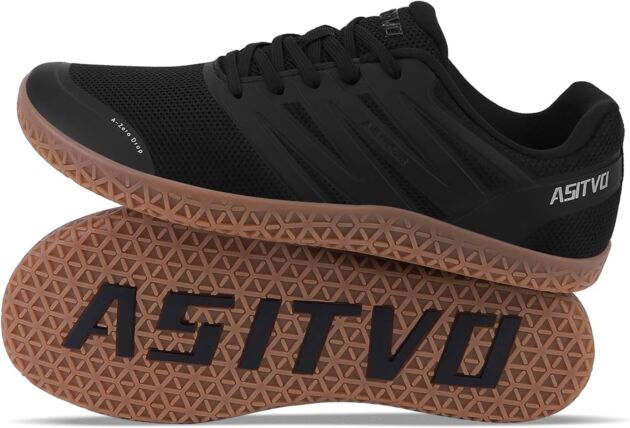 ASITVO Large Males's Barefoot Zero Drop Sole Minimalist Width Toe Field Strolling Footwear...