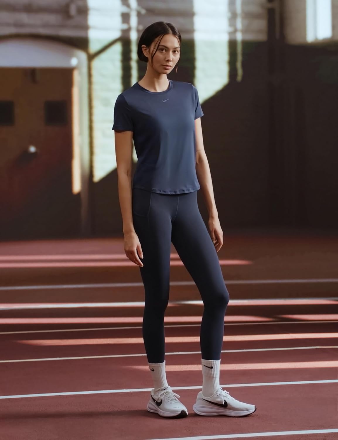 Nike Girls's One Traditional Dri-FIT Quick-Sleeve High - Image 6