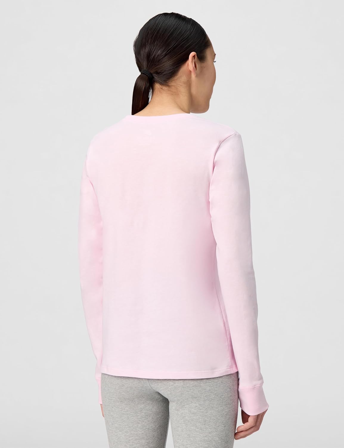 Nike Girls's Sportswear Membership Lengthy-Sleeve T-Shirt - Image 3