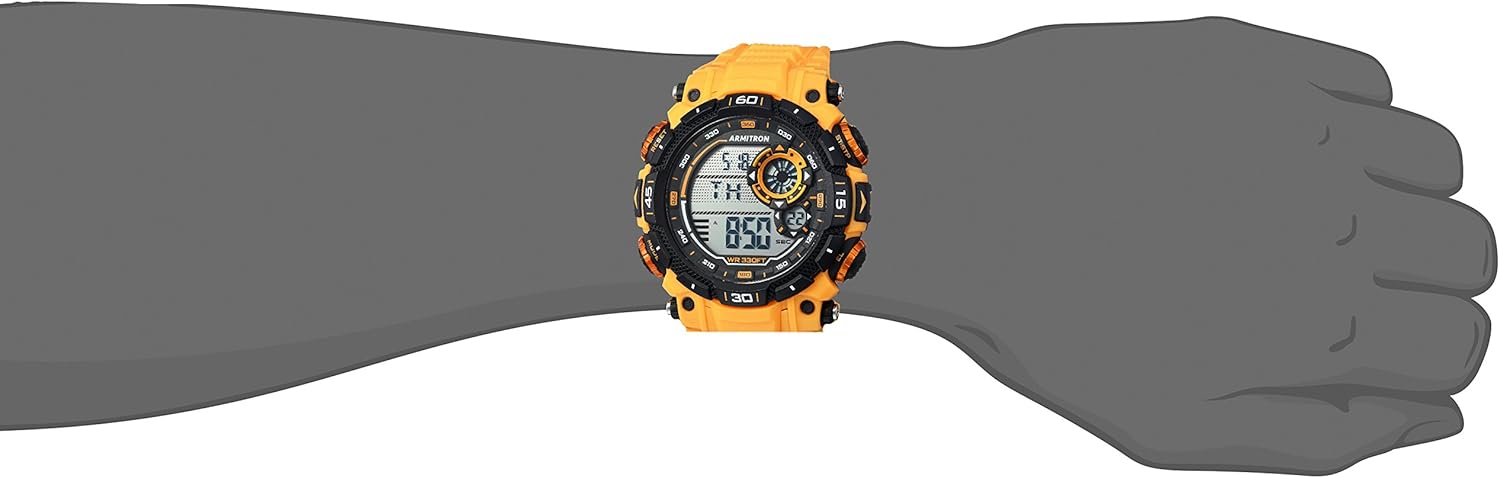 Armitron Sport Males's Digital Chronograph Resin Strap Watch, 40/8397 - Image 4