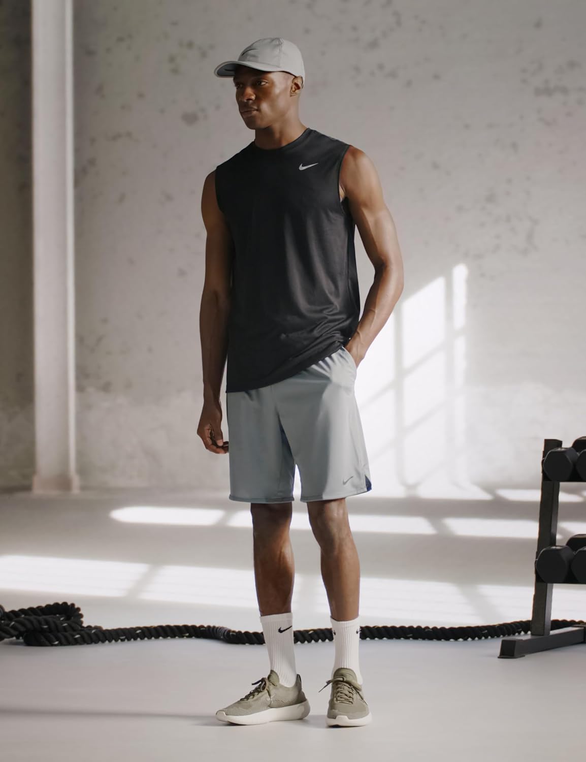 Nike Males's Totality Dri-FIT Unlined Versatile Shorts (9" Inseam) - Image 7