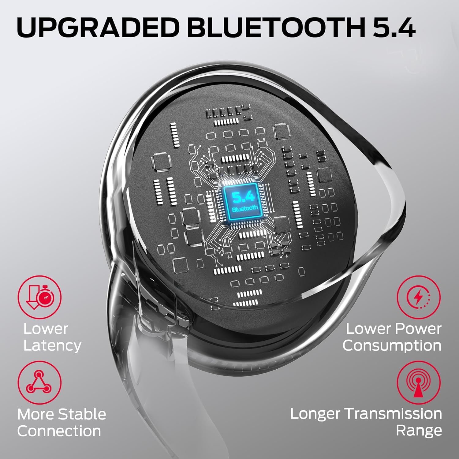 Monster Champion True Wi-fi Earbuds, CVC 8.0 Noise Cancellation, 100Hrs Charg... - Image 6
