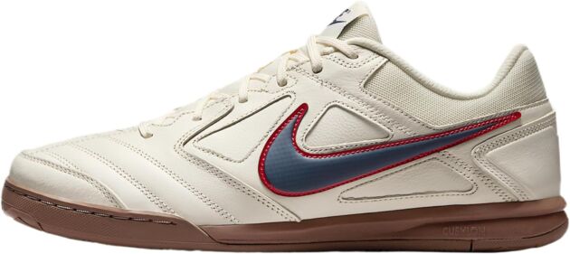 Nike Gato Males's Footwear (Pale Ivory/College Purple/Gum Darkish Brown/Thunder Blue) Si...