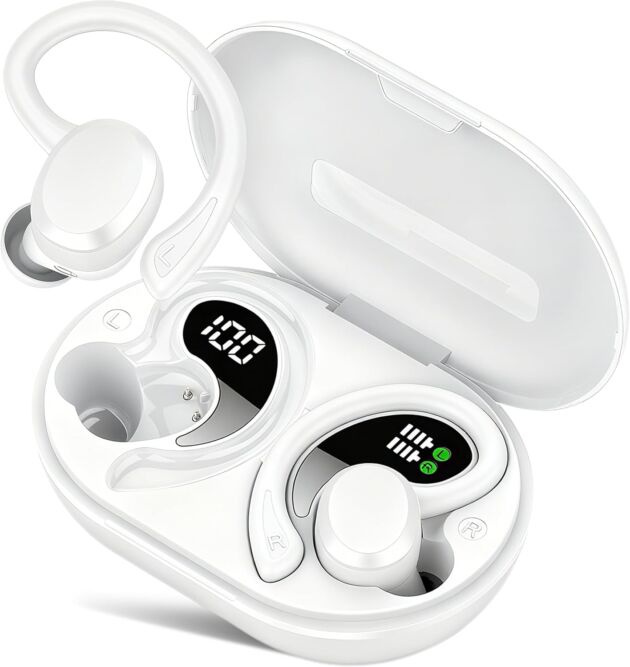 sprtoybat Wi-fi Earbuds, 2026 New Bluetooth 5.4 Headphones Sport Earphones wi...