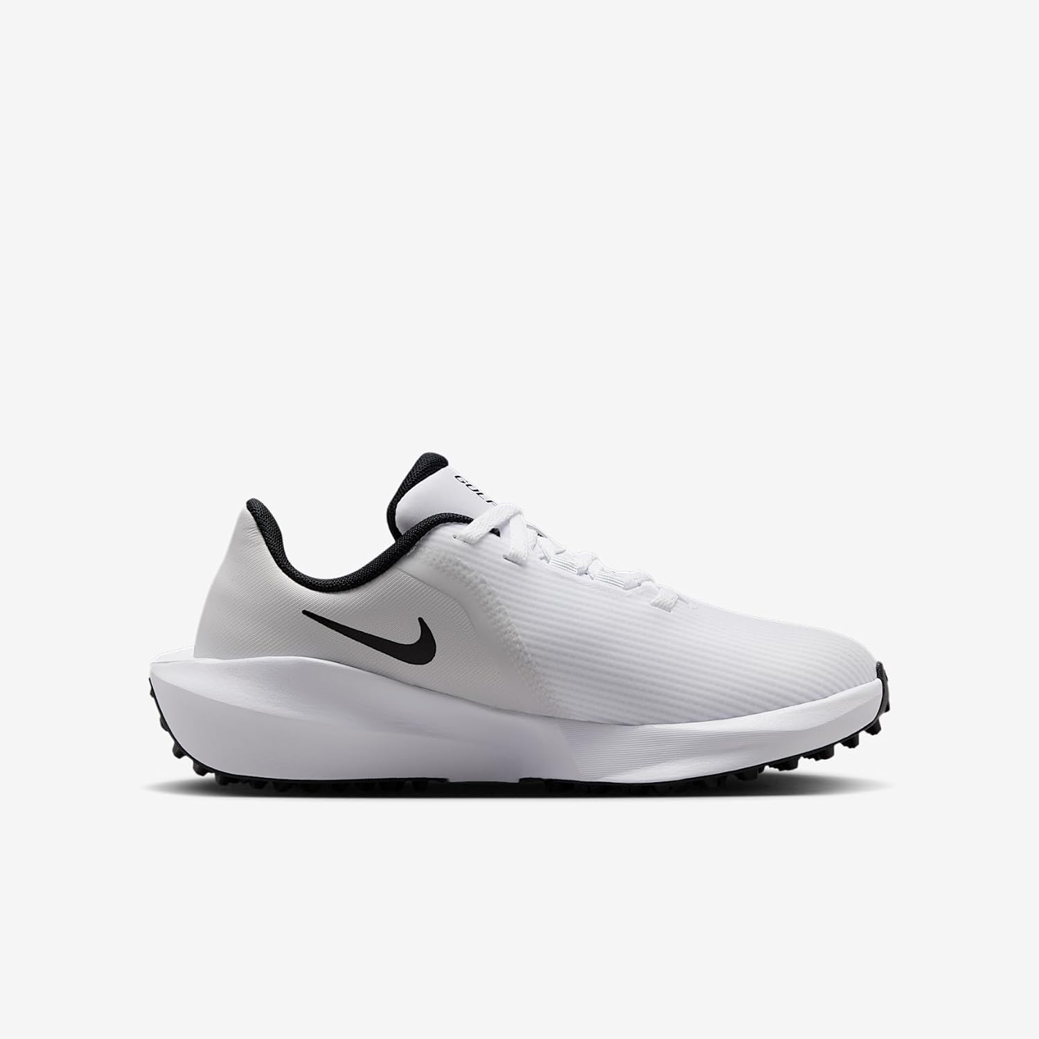 Nike Infinity G Jr. '24 Massive Children' Golf Sneakers (White/Pure Platinum/Black) - Image 3