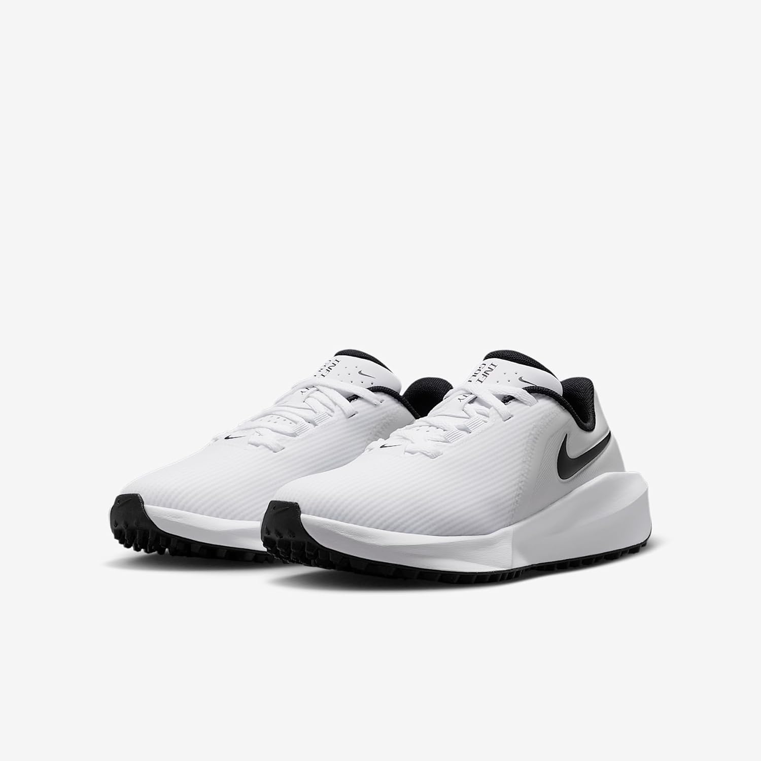 Nike Infinity G Jr. '24 Massive Children' Golf Sneakers (White/Pure Platinum/Black) - Image 5