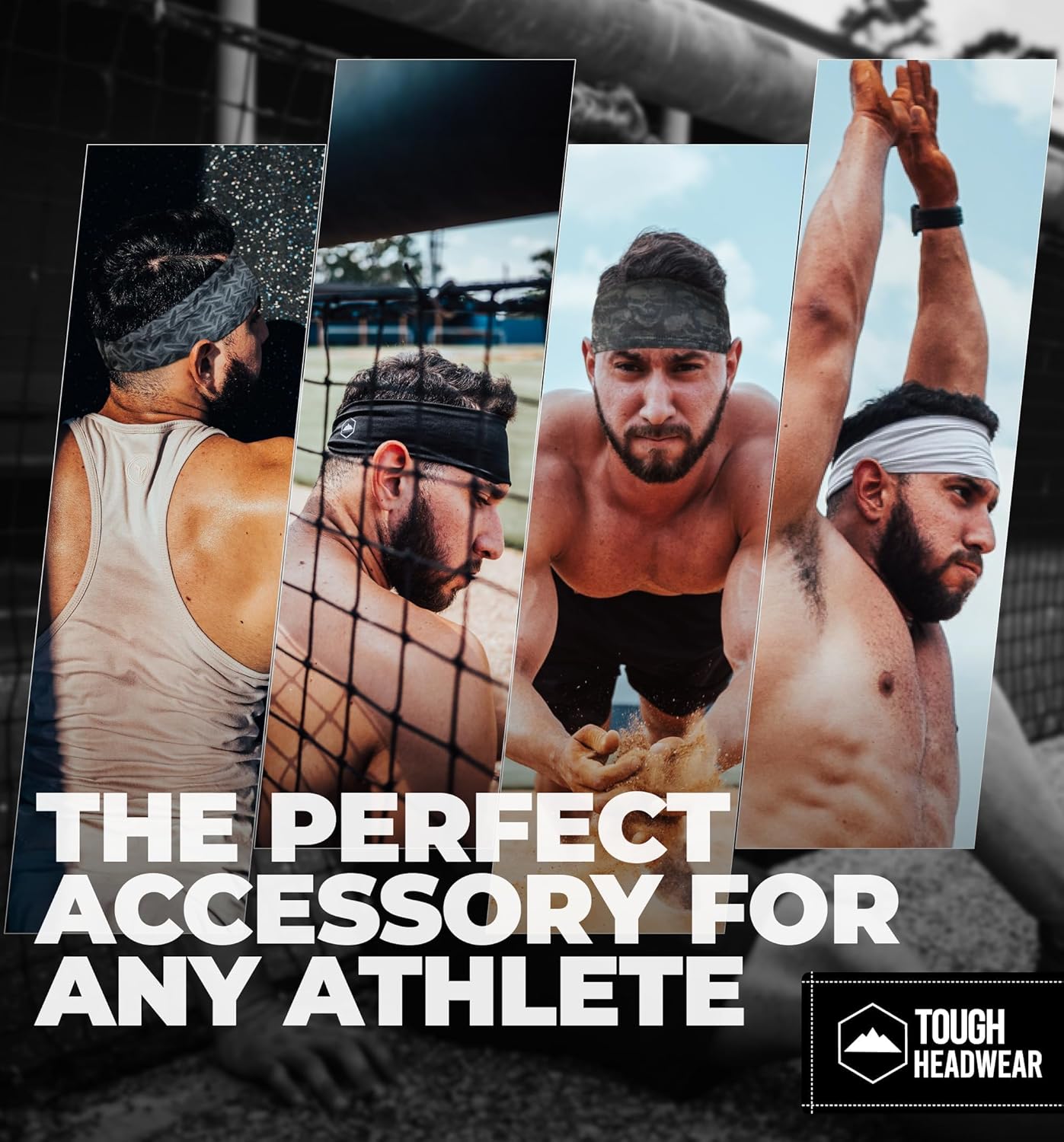 Powerful Headwear Powerful Outfitters Headband for Males - Mens Headbands - Working Out ... - Image 5