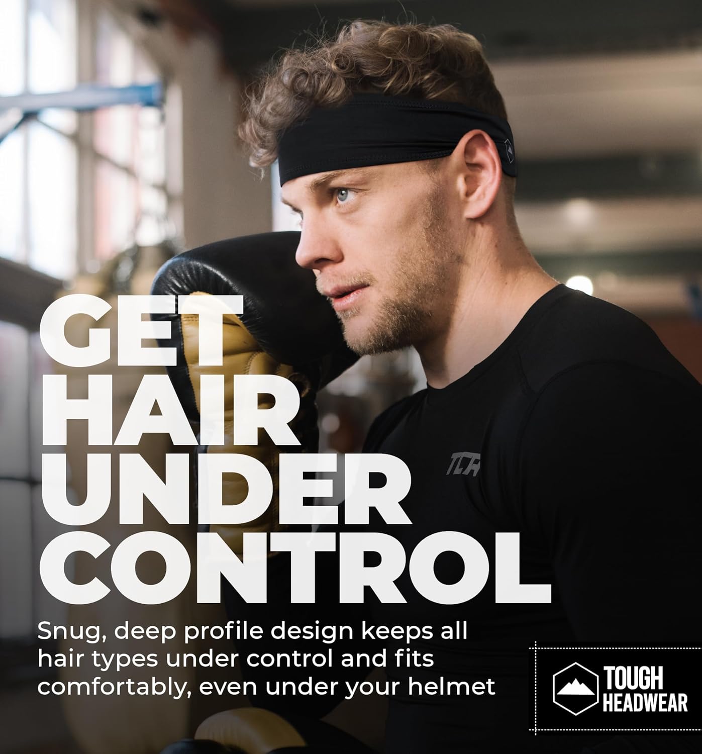 Powerful Headwear Powerful Outfitters Headband for Males - Mens Headbands - Working Out ... - Image 6
