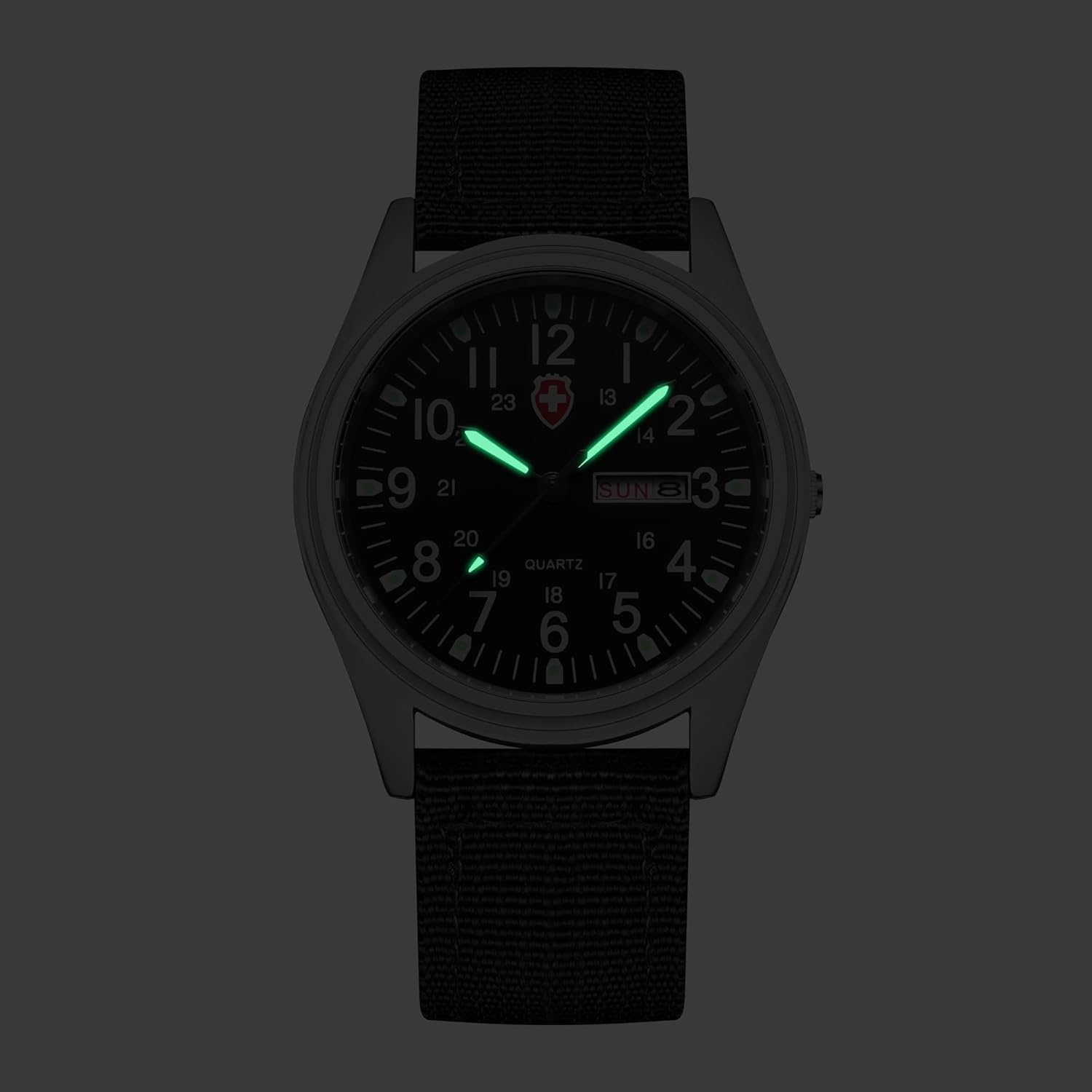 Gosasa Unisex Navy Watches Sport Textile Nylon Strap Fashionable Males Watch Lumin... - Image 5