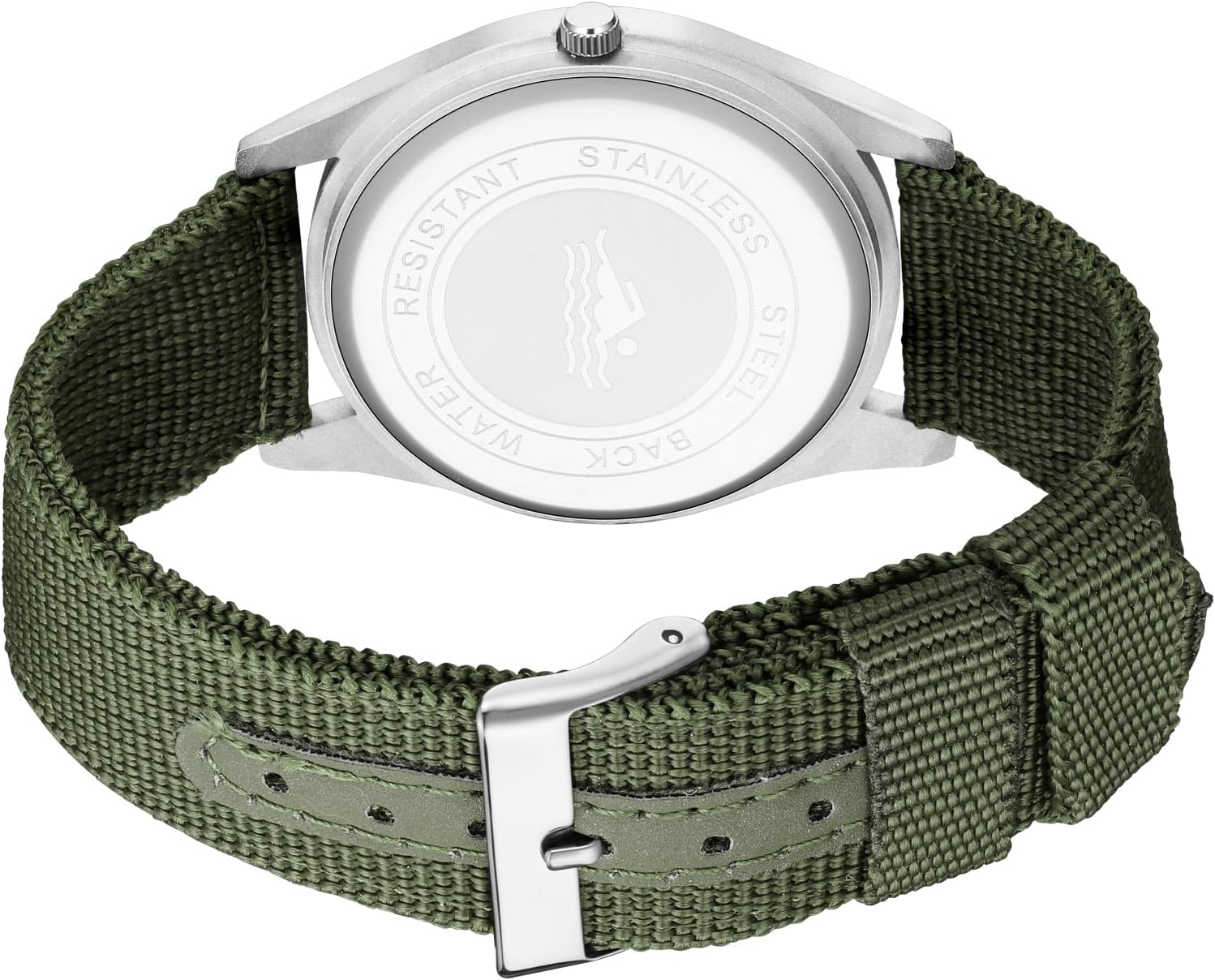 Gosasa Unisex Navy Watches Sport Textile Nylon Strap Fashionable Males Watch Lumin... - Image 6
