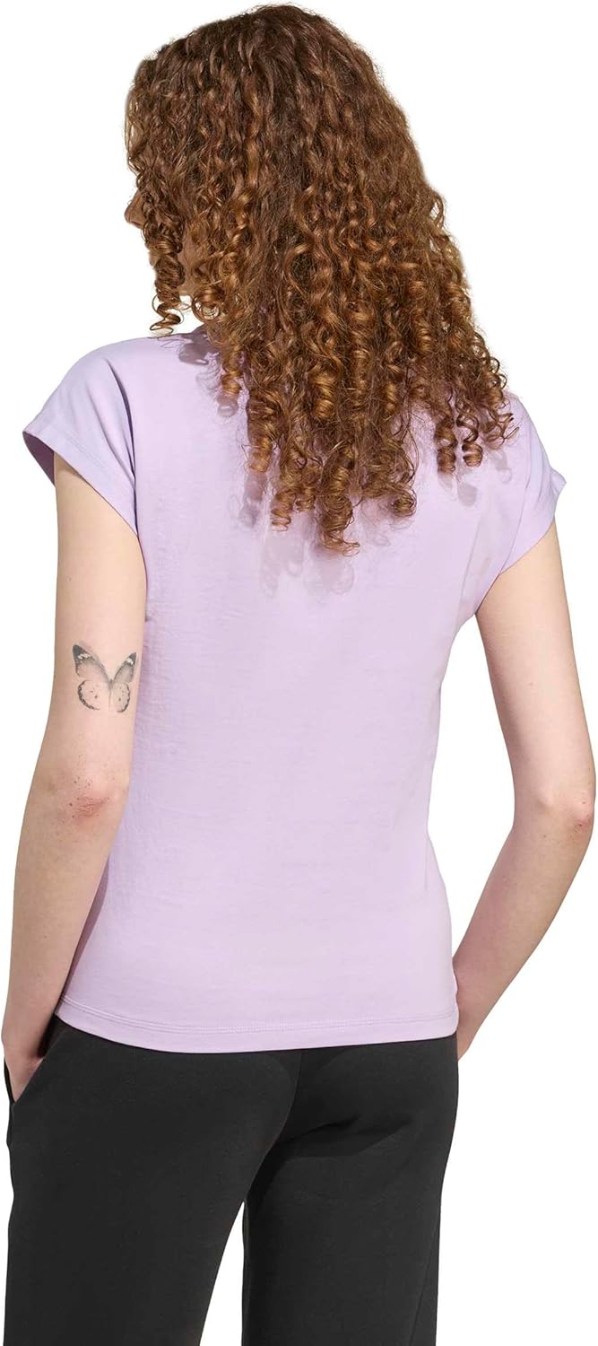 adidas Girls's Linear Single Jersey Sportswear T-Shirt - Image 4