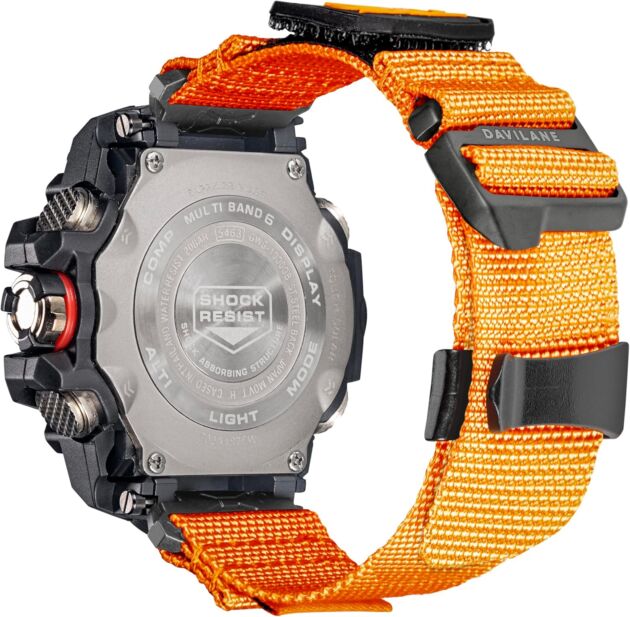 16mm Nylon Watch Band Appropriate with Casio G-shock GWG-1000 GWG1000, Rugged Nyl...