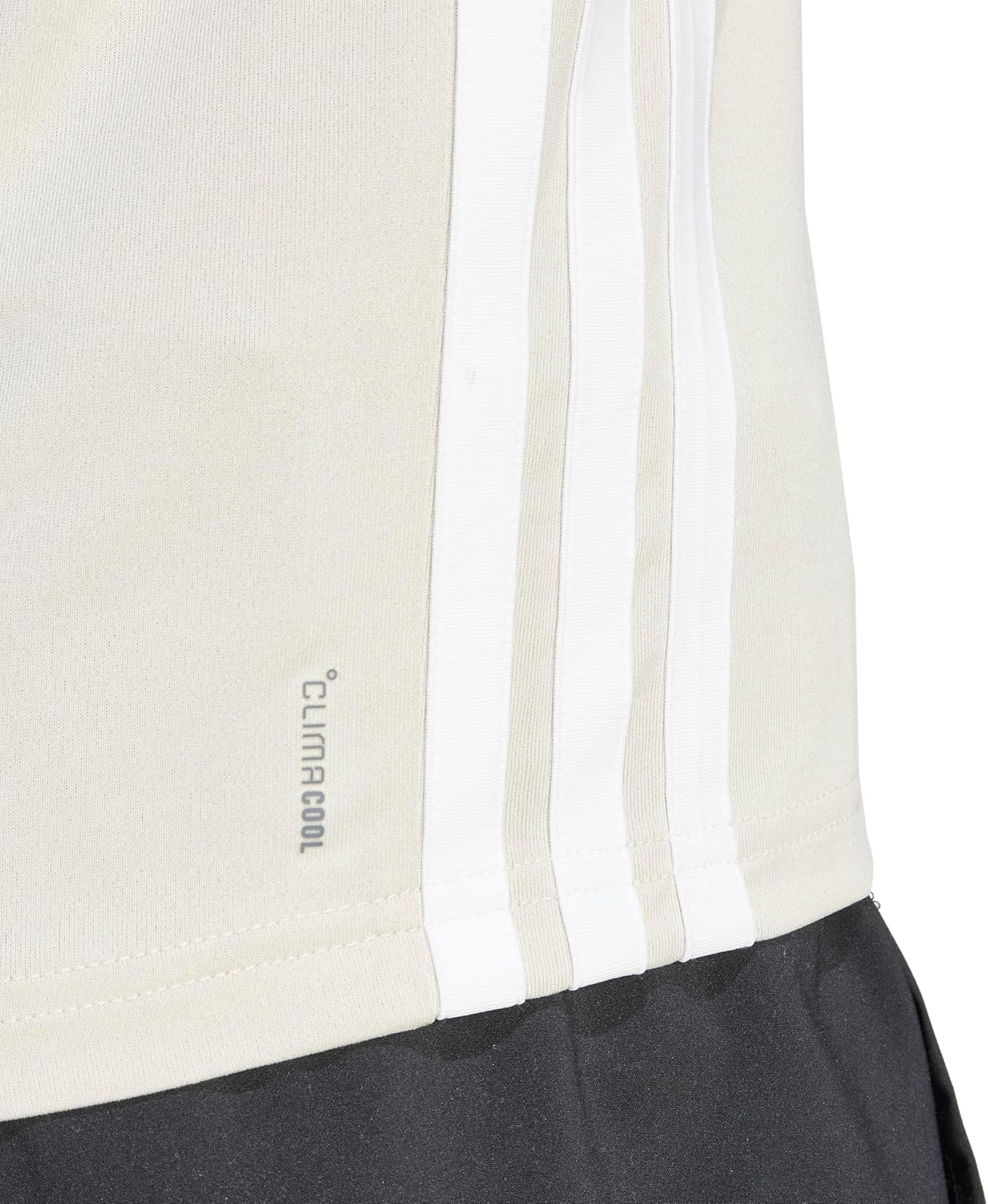 adidas Ladies's Practice Necessities 3-Stripes Exercise T-Shirt - Image 4