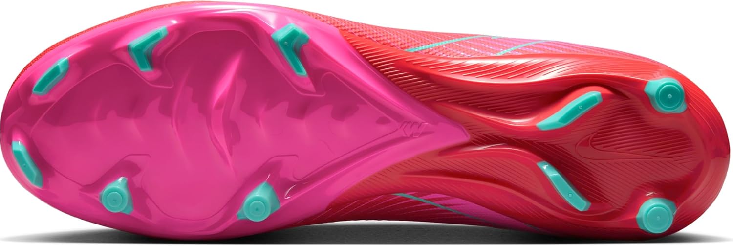 Nike Mercurial Vapor 16 Academy MG Low-Prime Soccer Cleats (FQ8374-800, Ember Glow... - Image 4