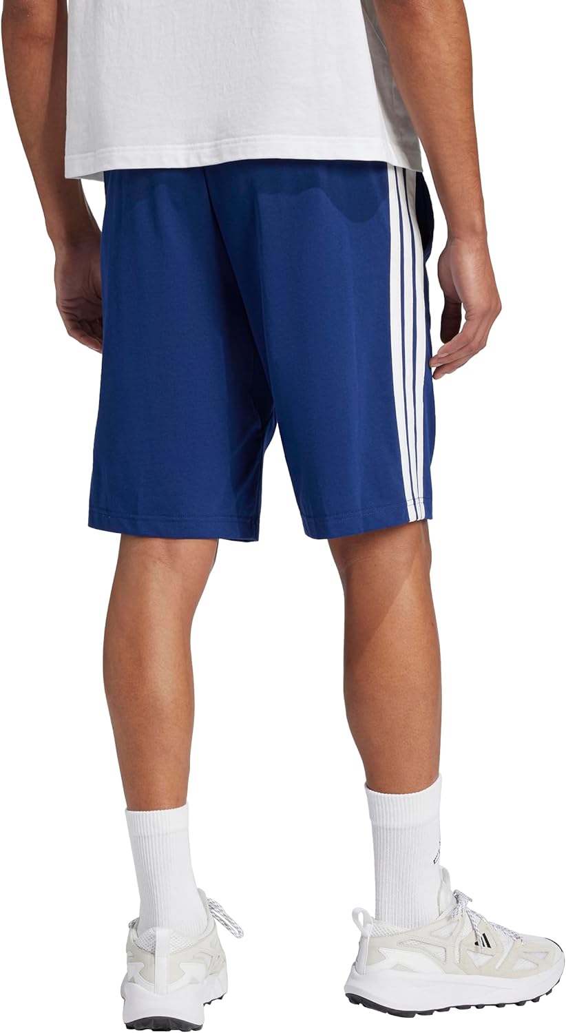 adidas mens Necessities 3-stripes Single Jersey 10-inch Shorts - Image 3
