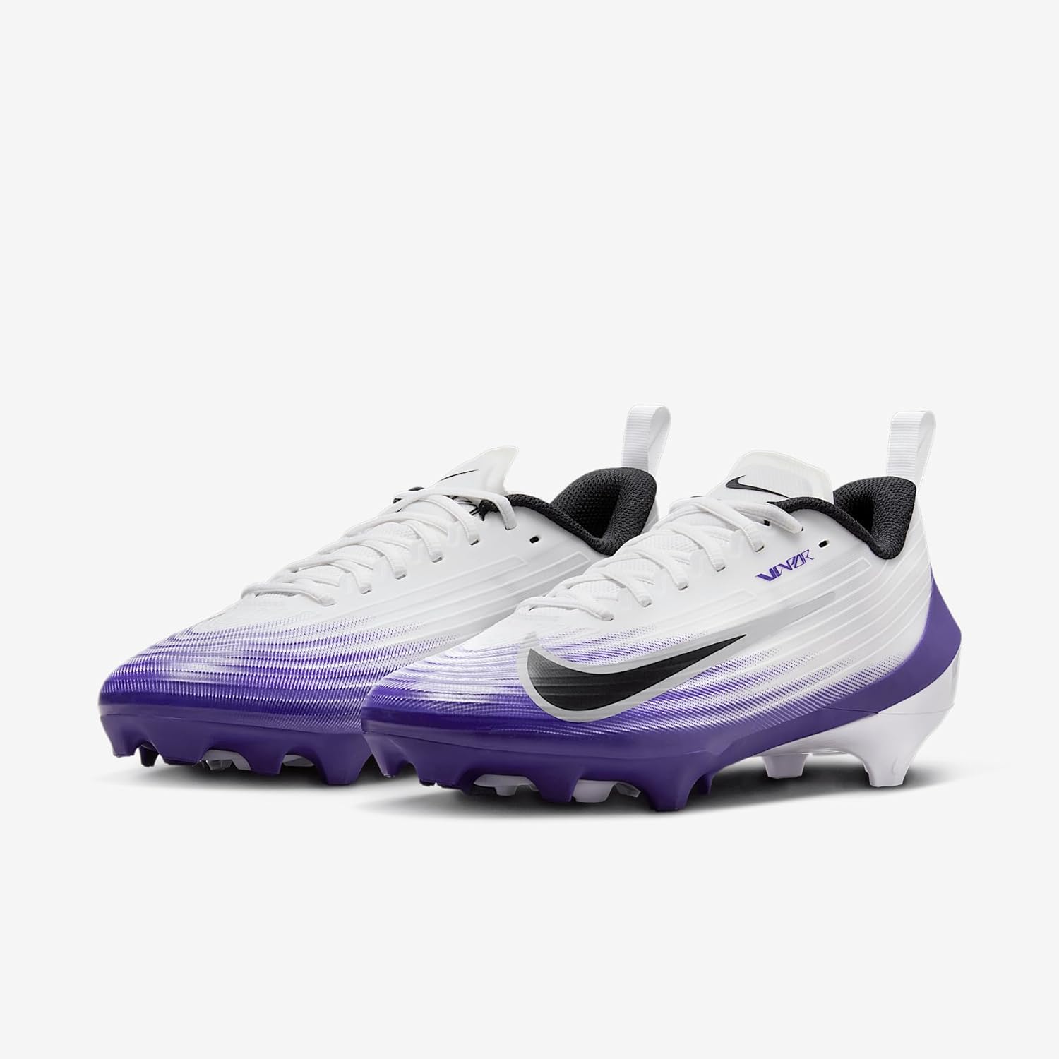 Nike Vapor Pace 3 Soccer Cleats (FB3303-102, White/College Pink/Black) - Image 5