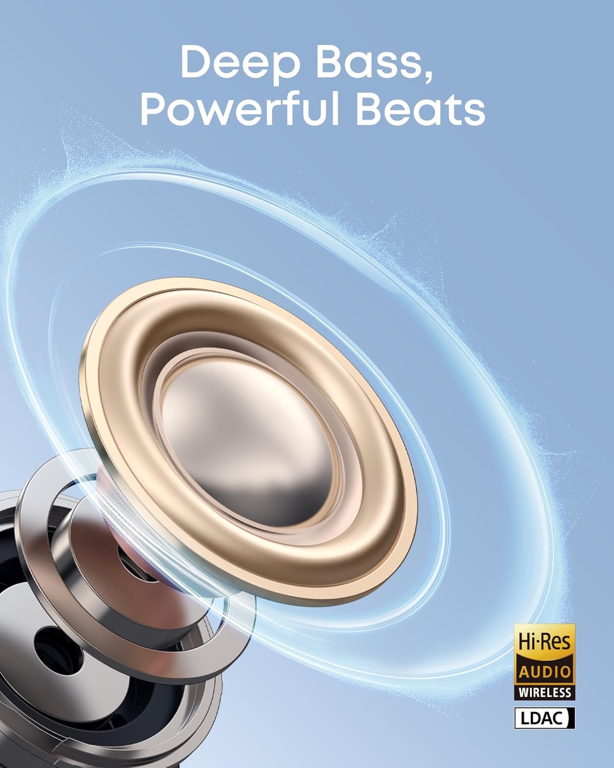 Soundcore C50i by Anker Open Ear Earbuds, Clip-On Headphones Over Ear for Runnin... - Image 3