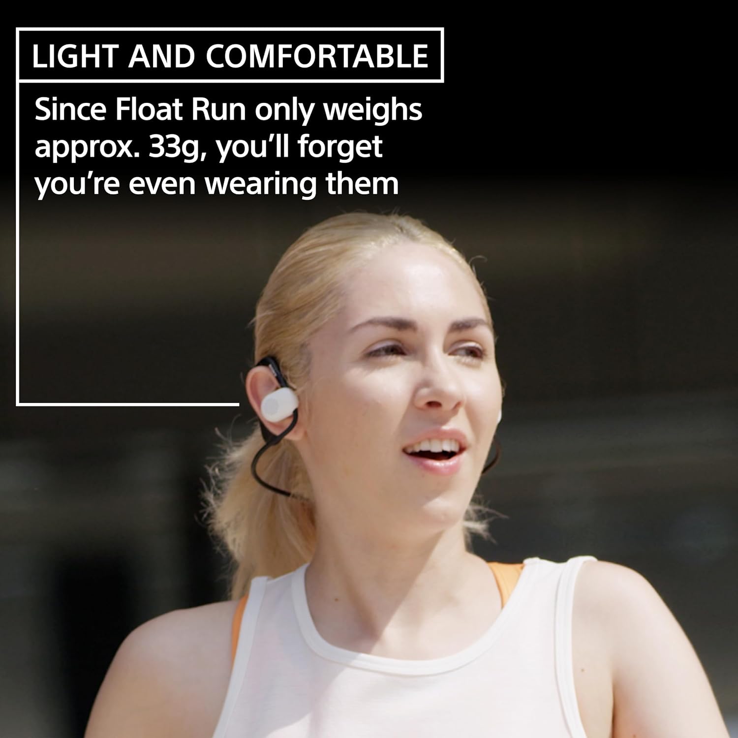 Sony Float Run Open-Ear Bluetooth Wi-fi Sport Headphones for Working and Exer... - Image 3