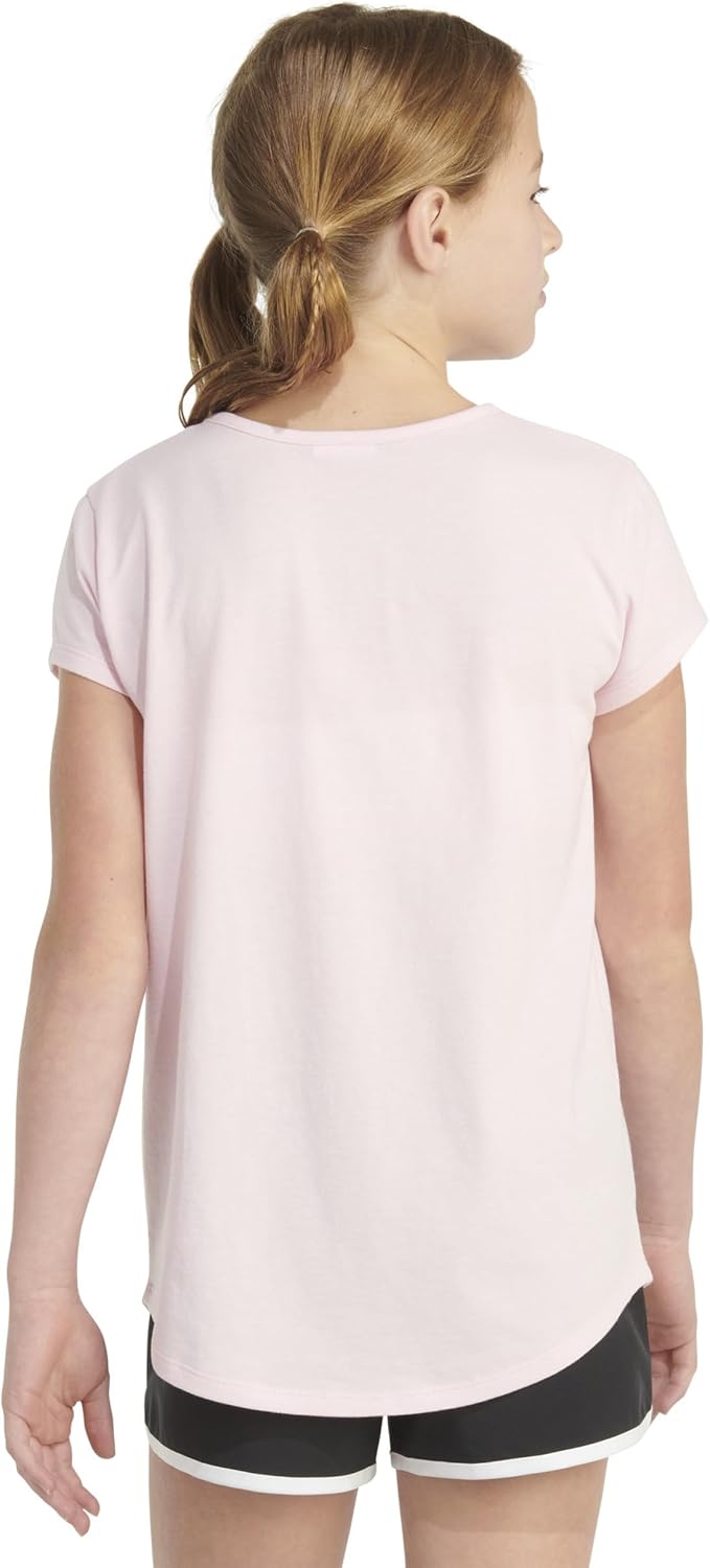 adidas Ladies' Quick Sleeve Scoop Neck Tee T-Shirt - Image 3