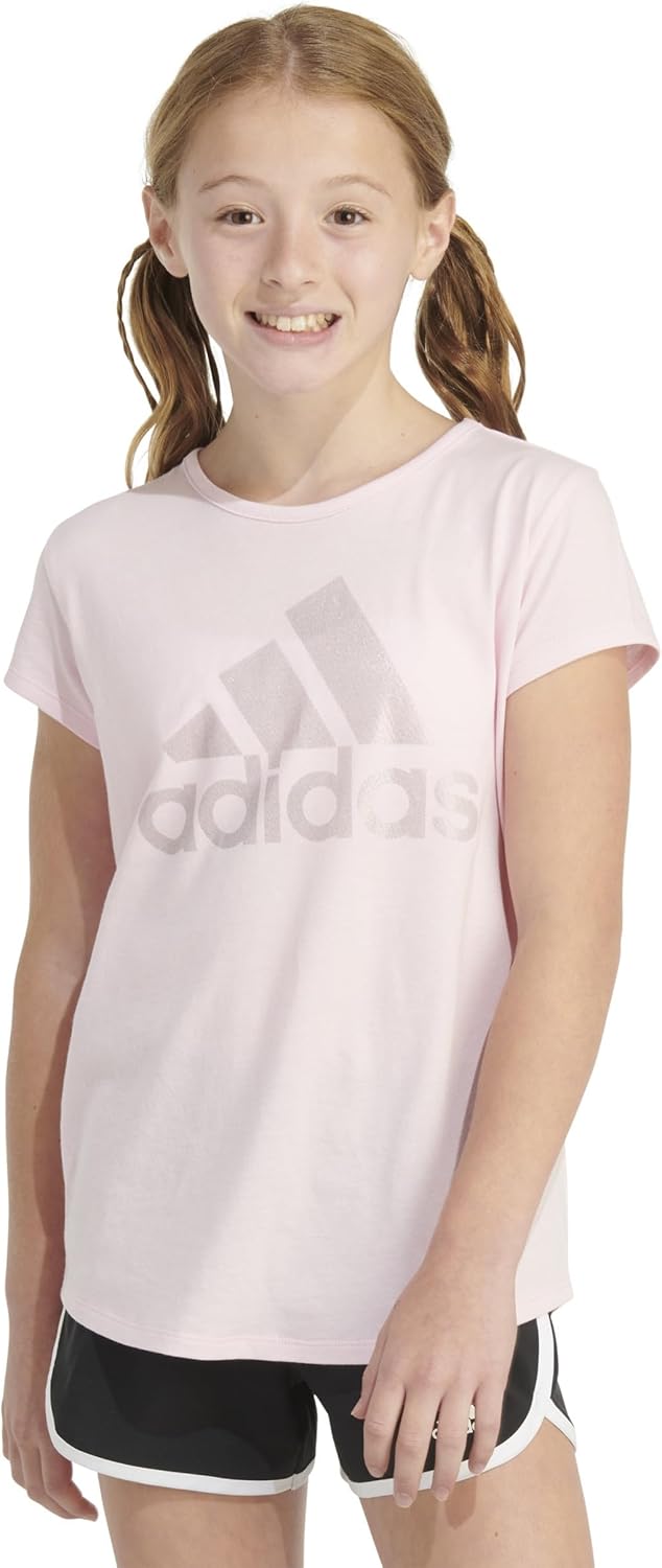 adidas Ladies' Quick Sleeve Scoop Neck Tee T-Shirt - Image 4