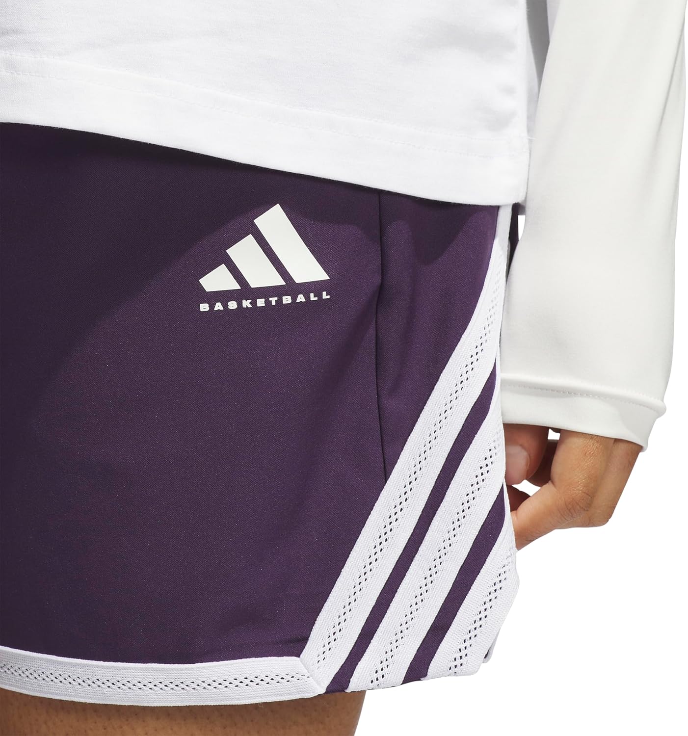 adidas Ladies's CrazyLite Basketball Shorts - Image 5