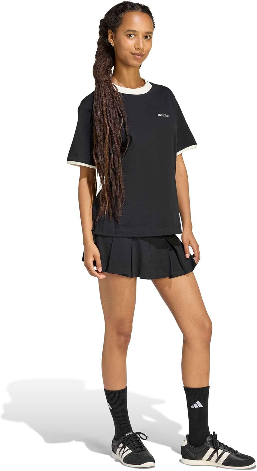 adidas Ladies's Seasonal Necessities Colorpop T-Shirt with Embroide - Image 2