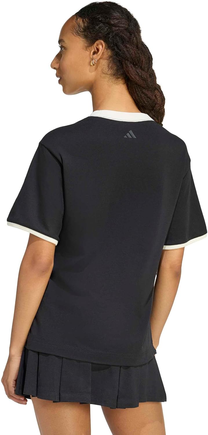 adidas Ladies's Seasonal Necessities Colorpop T-Shirt with Embroide - Image 3