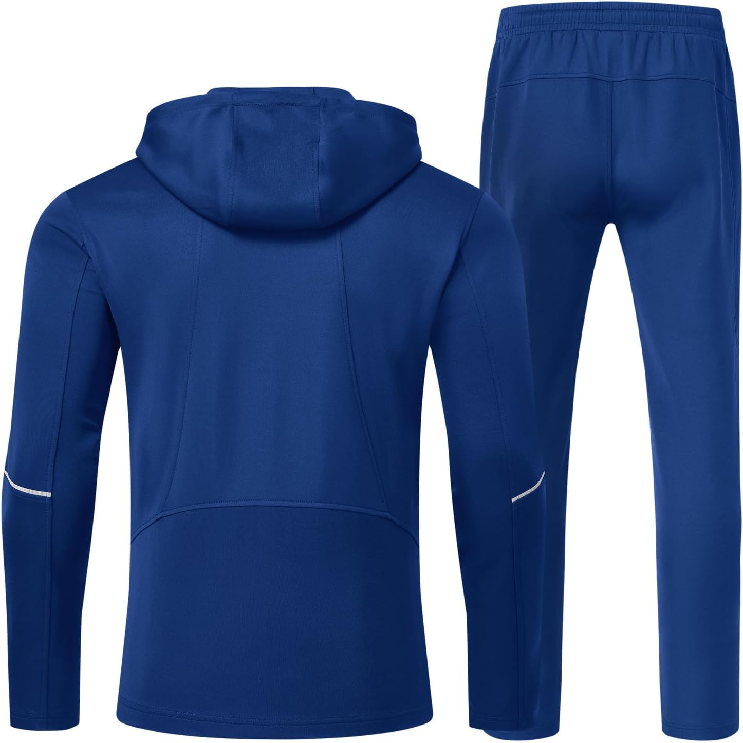 BGOWATU Males's Tracksuits Set Full Zip Jacket Hoodie Sweatsuit Working Sport Pant... - Image 2