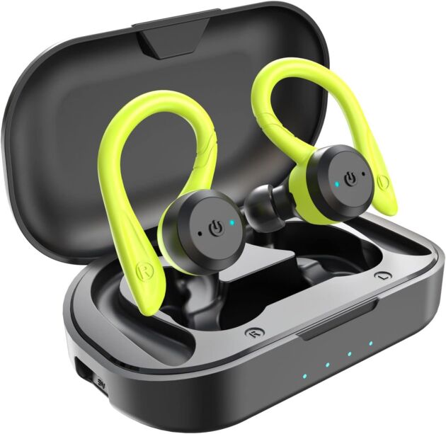 APEKX Bluetooth Headphones True Wi-fi Earbuds with Charging Case IPX7 Waterpr...