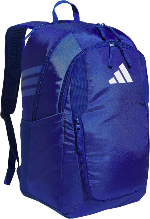 adidas Stadium 4 Soccer Backpack – Crew Sports activities Bag with Ball Pocket, 36L