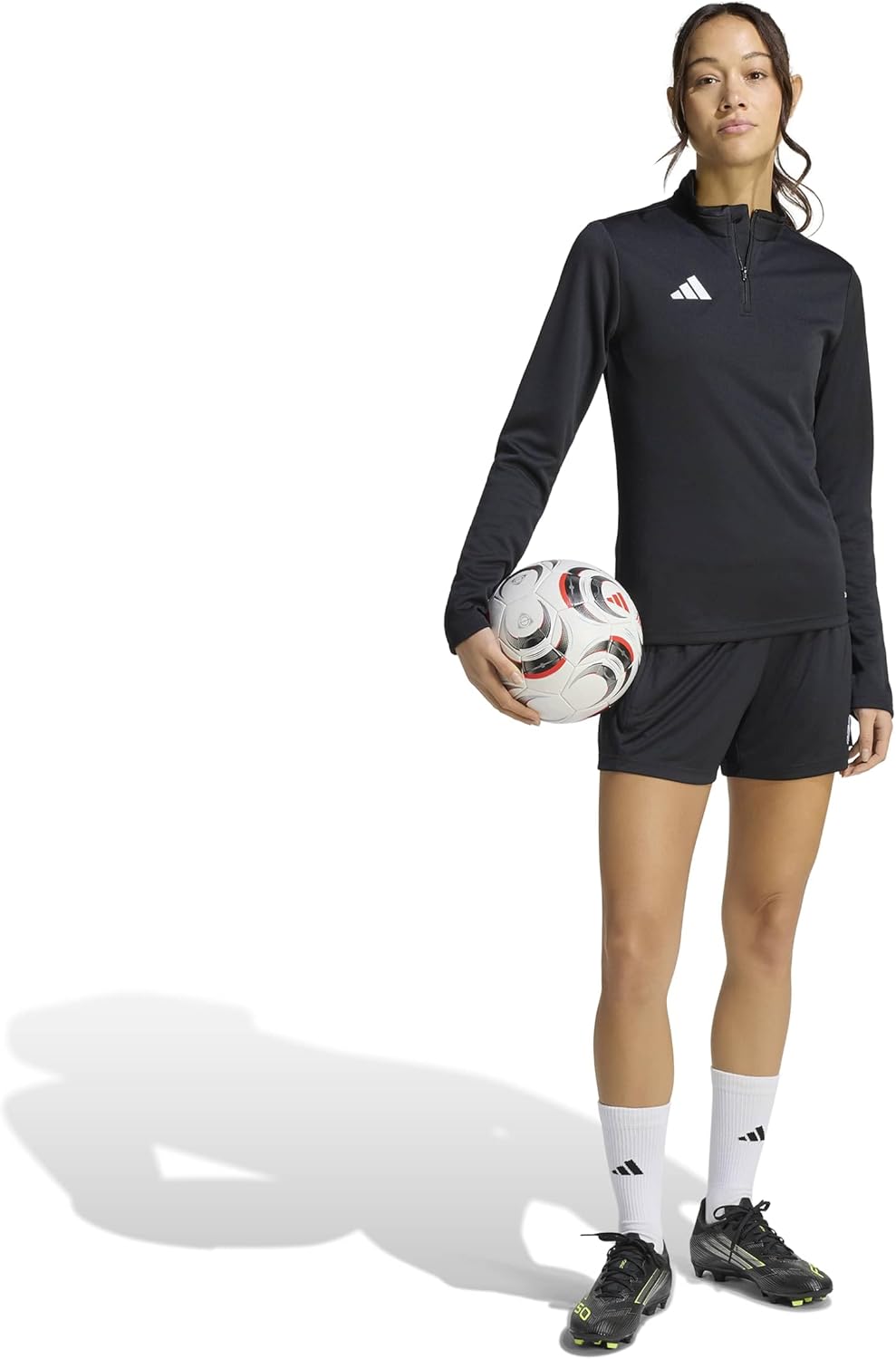 adidas Womens Entrada 26 Coaching Shorts - Image 2