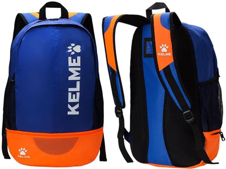KELME Youth/Grownup Soccer Backpack - Unisex Sports activities Bag - Separate Ball Holder Sho... - Image 3