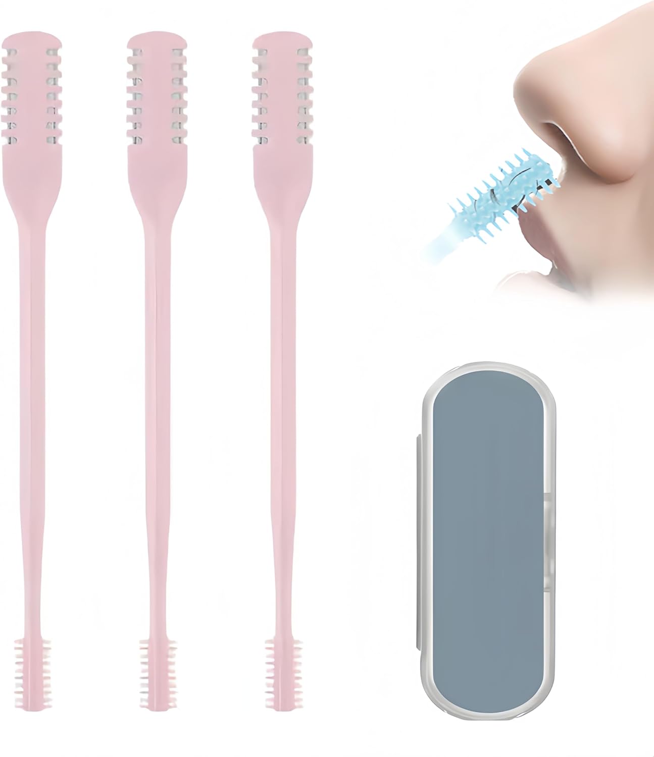 Nasal Hair Cutter Transportable Journey Necessities for Males Girls,2026 Nostril Hair Rem...