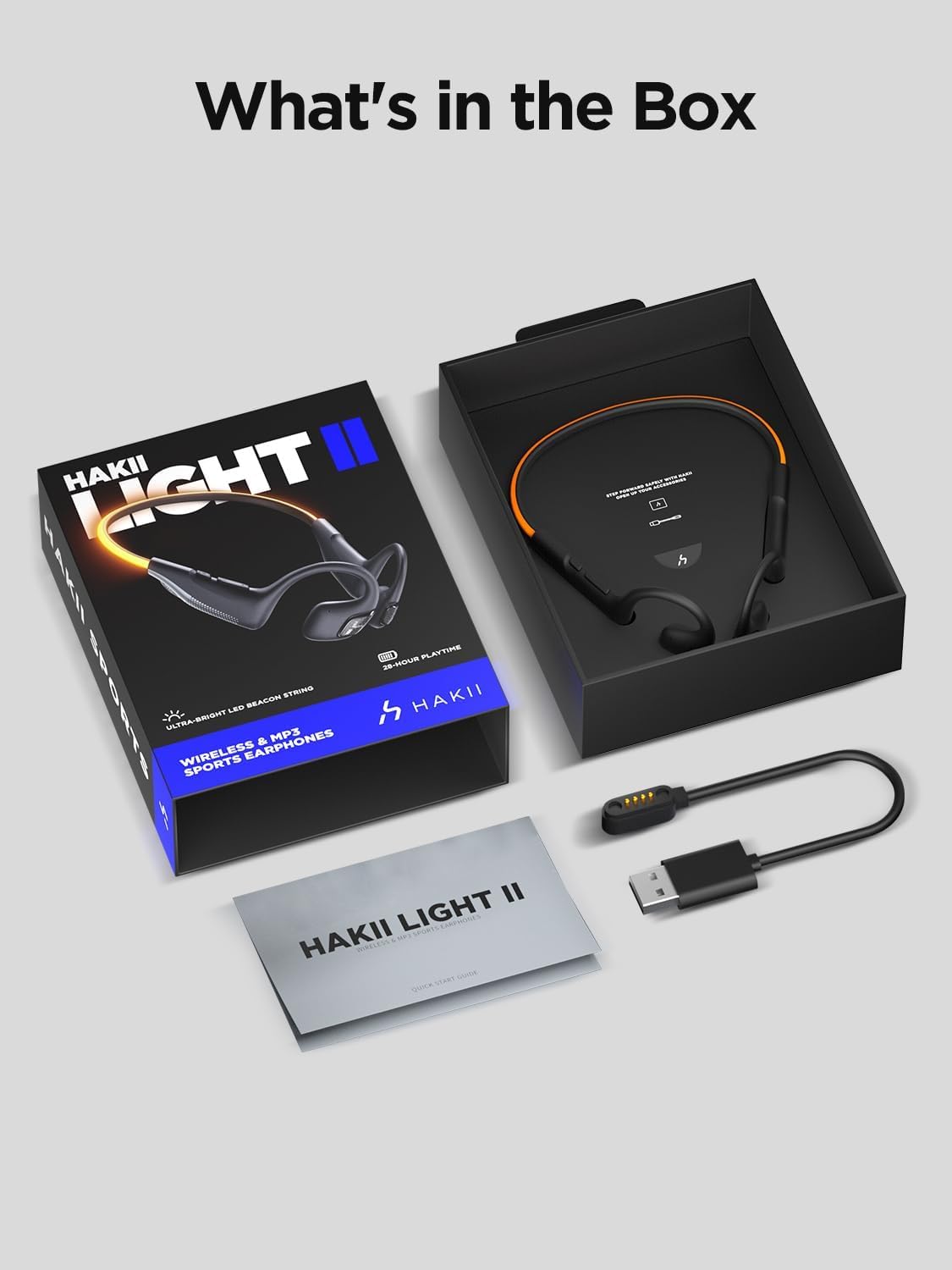 HAKII Mild 2 Open Ear Headphones, IPX5 Working Headphone with 180° Extremely-Vivid... - Image 9