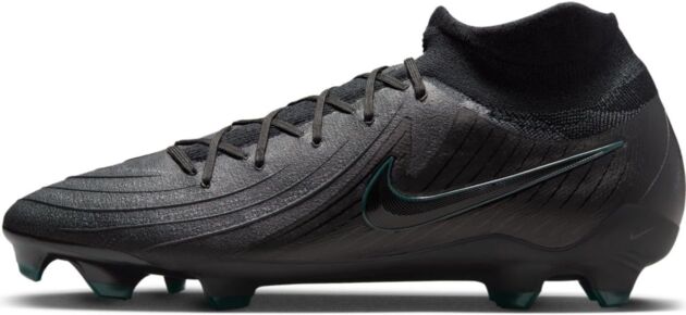 Nike Phantom Luna 2 Professional FG Excessive-High Soccer Cleats (FJ2575-002, Black/Deep Jungle...