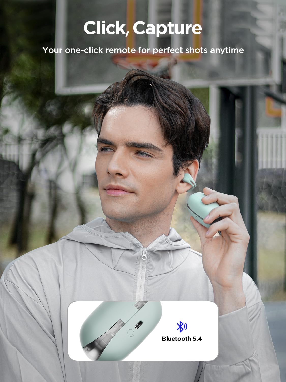 HAKII Open Ear Wi-fi Earbuds, Bluetooth 5.4 Ergonomic Clip on Bluetooth Earbu... - Image 8