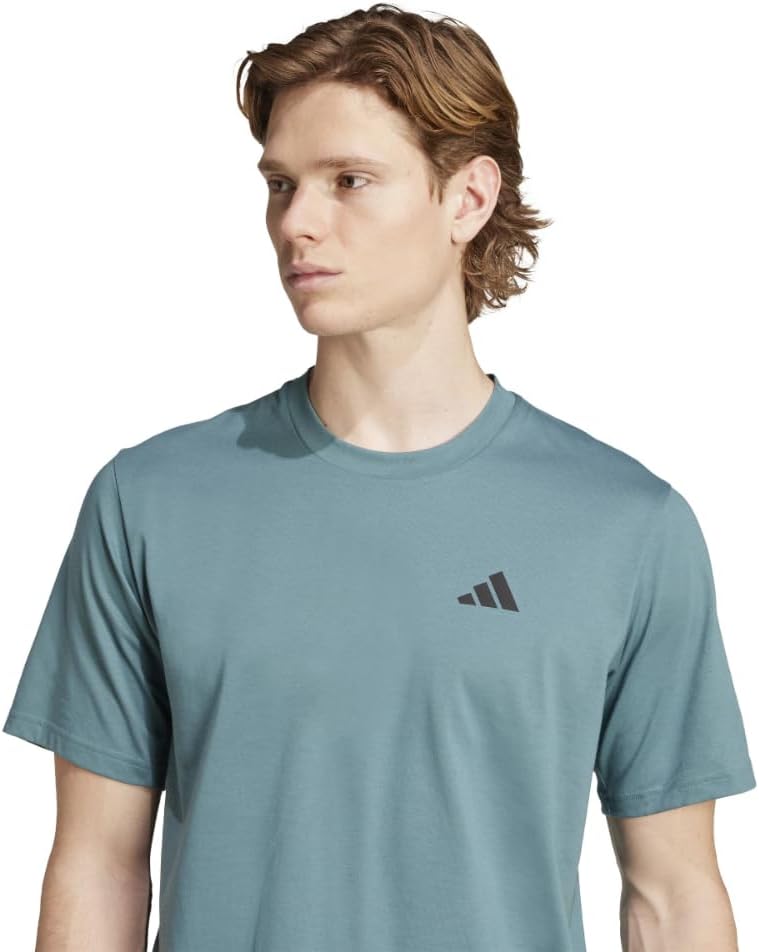 adidas Males's Practice Necessities Feelready T-Shirt - Image 3