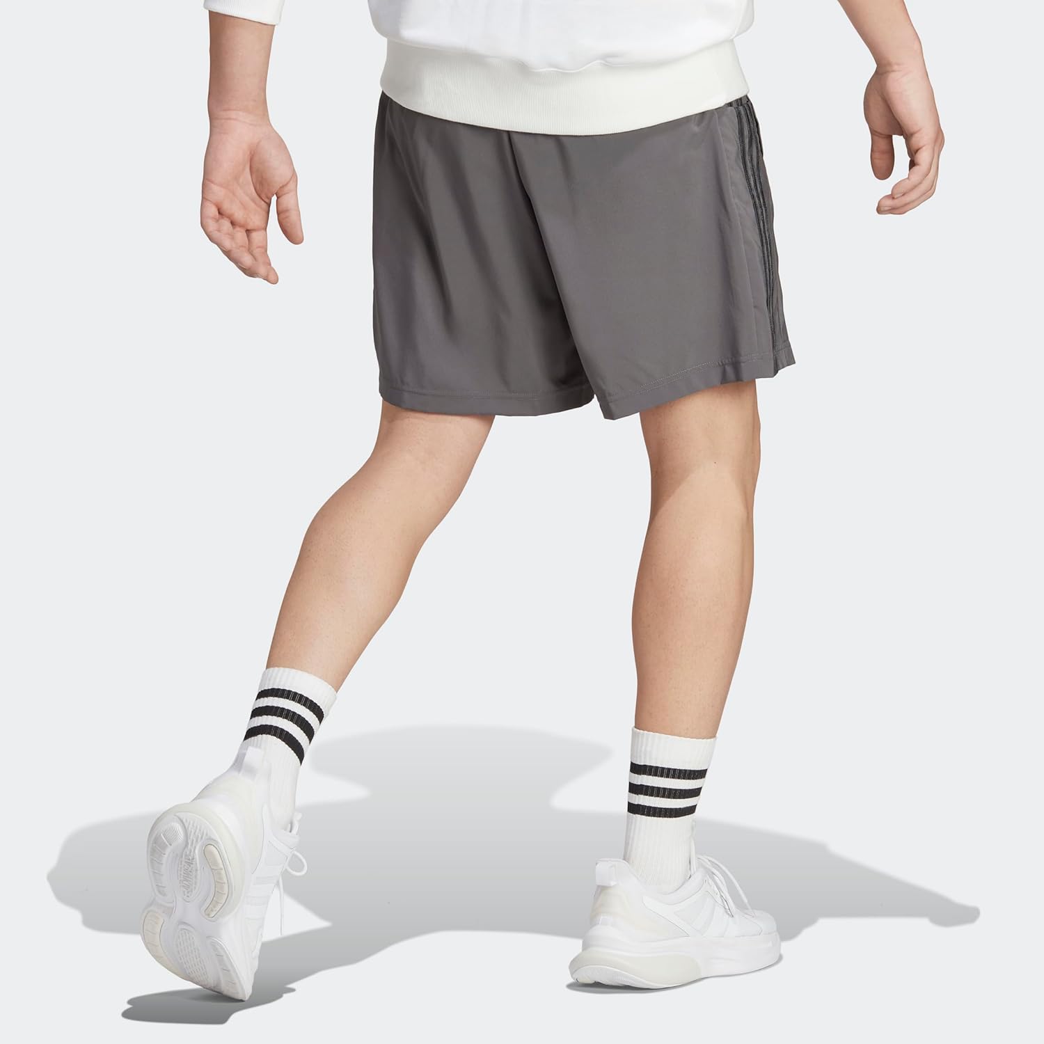 Adidas Mens Aeroready Necessities Chelsea 3-Stripes ShortsShorts - Image 5