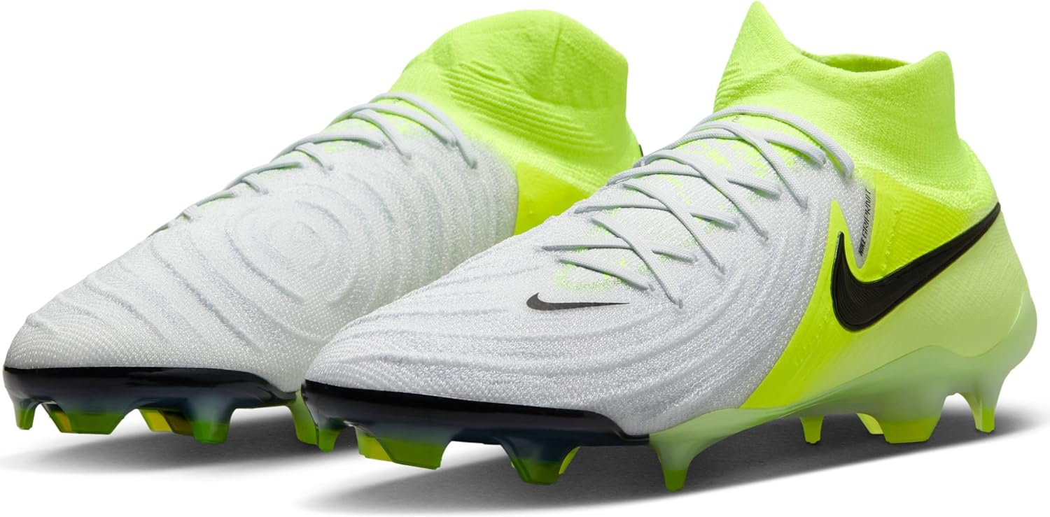 Nike Phantom Luna II Elite FG Mens Soccer Boots Fj2572 - Metallic Silver Black... - Image 2