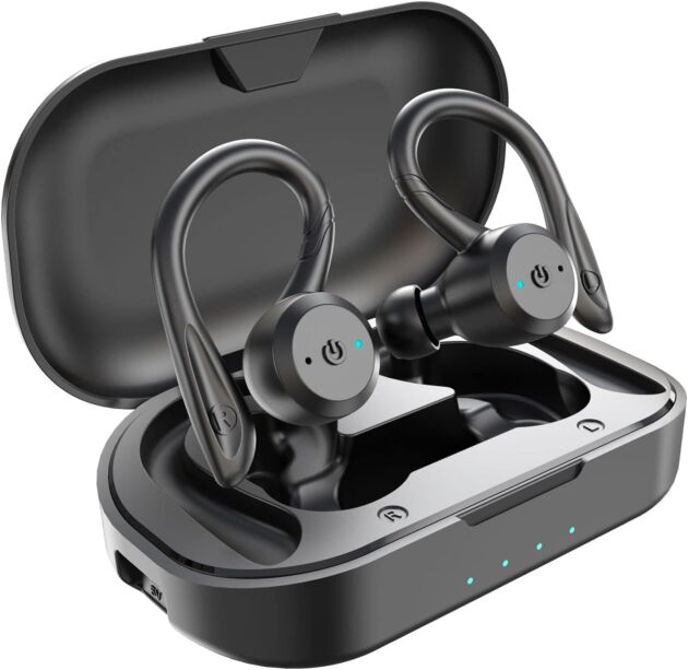 APEKX Bluetooth Headphones True Wi-fi Earbuds with Charging Case IPX7 Waterpr...