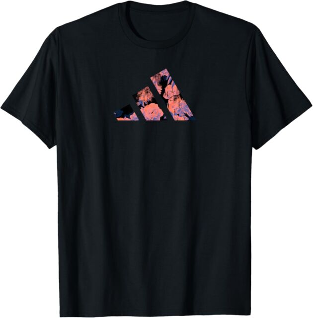 Adidas Badge of Sport Three Bar Floral Graphic T-Shirt