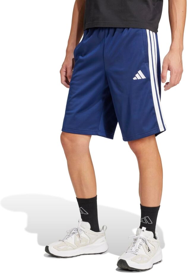Adidas Mens 3-Stripes Tricot Shorts