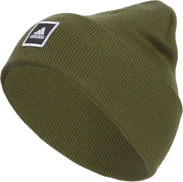 Adidas Males's Huge Cuff Beanie – Tall Match Slouchy Cuffed Knit Winter Hat