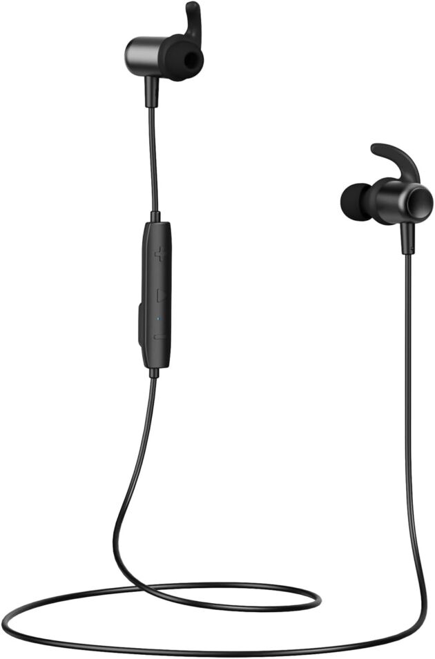 Bluetooth Headphones, Wi-fi Earbuds for Sports activities, IPX6 Sweat-Proof Neckband Hea...