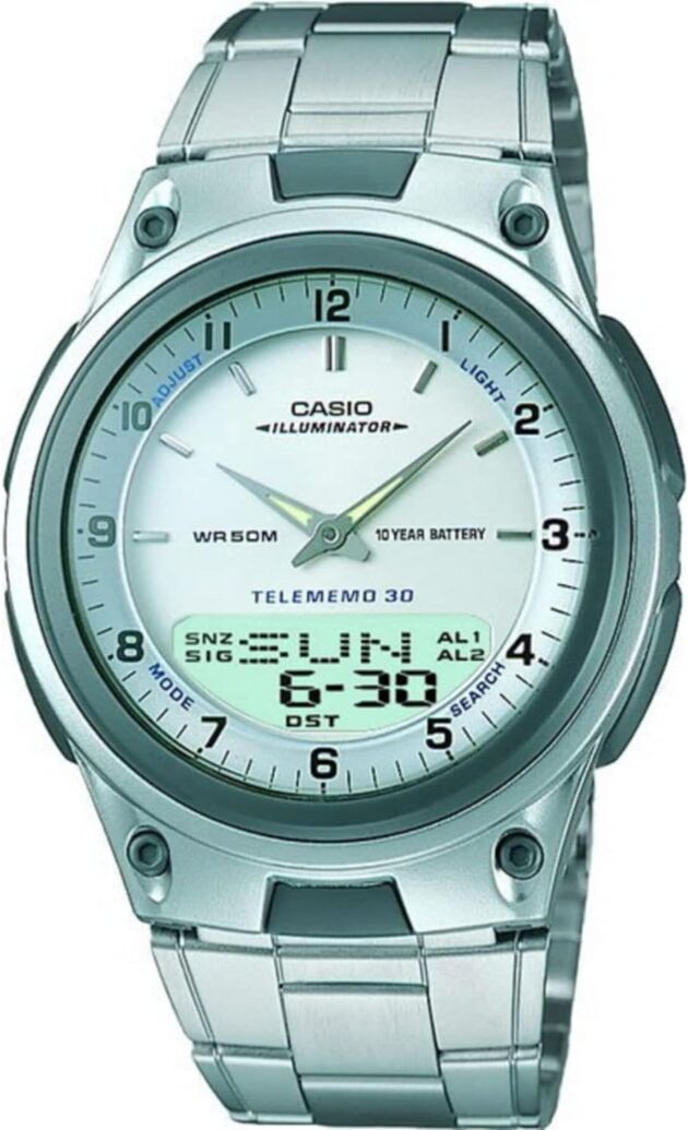 Casio AW80 Collection | Males’s Analog-Digital Watch | 50M Water Resistance | Multi Al...