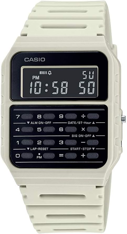 Casio CA53W Classic Collection | Information Financial institution | 1/100 SEC Stopwatch | Water Resistant |...
