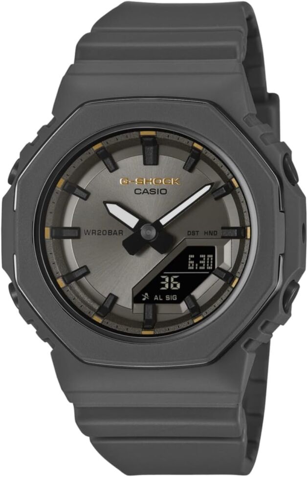 Casio G-Shock Analog-Digital Watch, Grey, WR20BAR, Worldwide Ladies’s Day 202...