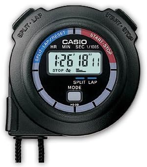 Casio Handheld Stopwatch Timer Mannequin HS-3V-1R by Casio