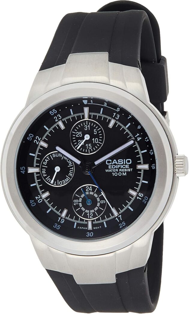 Casio Males's EF305-1AV Edifice Multifunction Analog Watch